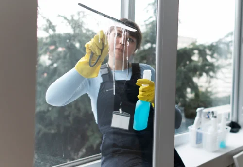 Nettoyage de vitres intérieures et extérieures à Plateau-des-Petites-Roches